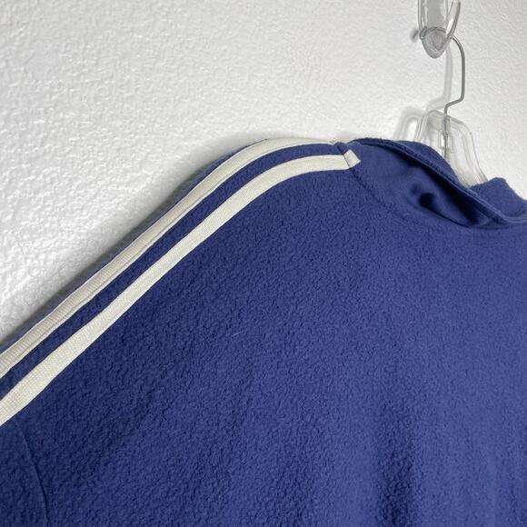 PINK Victoria’s Secret Sweater Size XXL Reverse Fleece Cropped Polo Sweatshirt - Picture 12 of 13